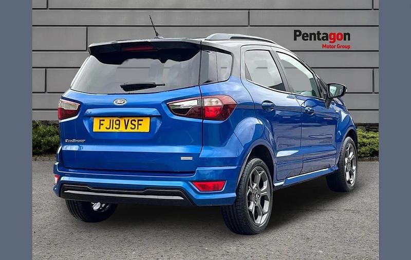 Used Ford Ecosport ST-Line 123 HP (90 kW) 2019 Blue SUV