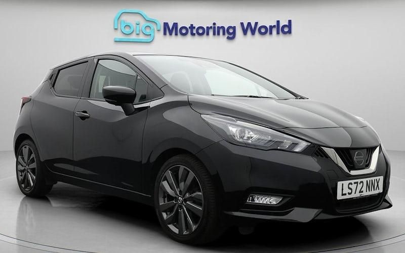 Used Nissan Micra S 92 HP (67 kW) 2022 Black Hatchback