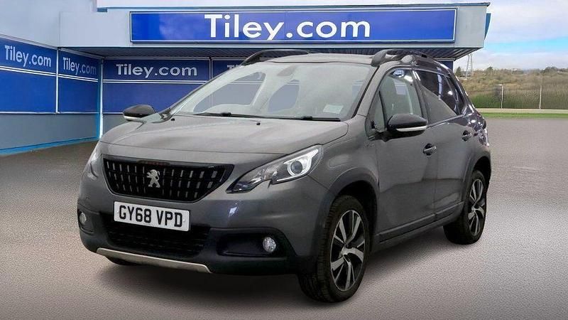 Begagnad Peugeot 2008 GT-line 2018 Grå SUV