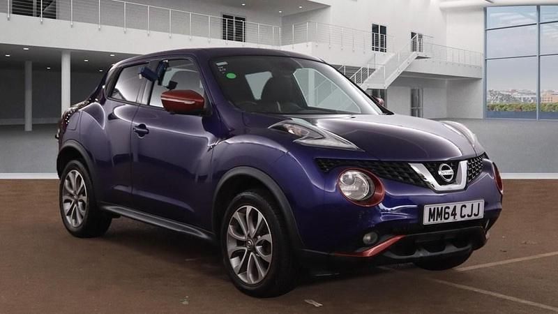 Ink blue pearl Used 2014 Nissan Juke Tekna SUV | £5,975 (Fair price) - Image 1/4