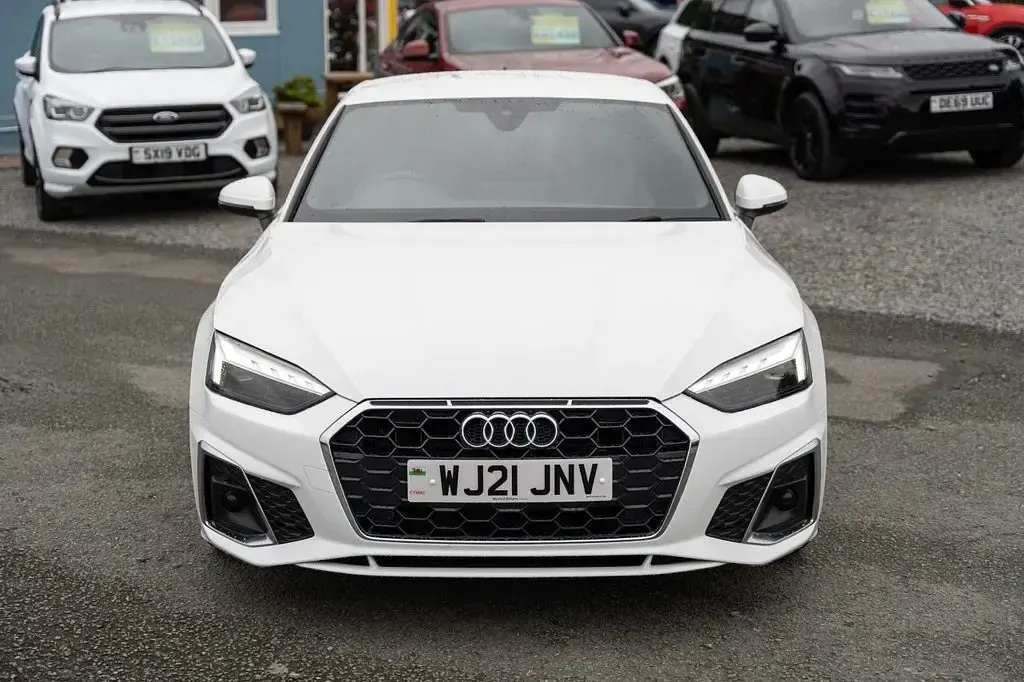 Used Audi A5 S-Line 2021 White Coupe