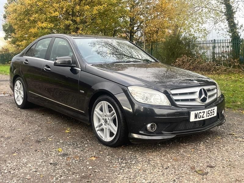 Black Used 2010 Mercedes C220 Sedan | £2,225 (Fair price) - Image 1/4