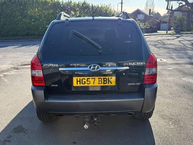 Used Hyundai Tucson 138 HP (101 kW) 2007 Black SUV