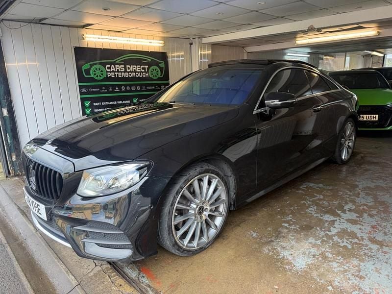 Used Mercedes E350 AMG Line Premium Plus 2018 Black Coupe