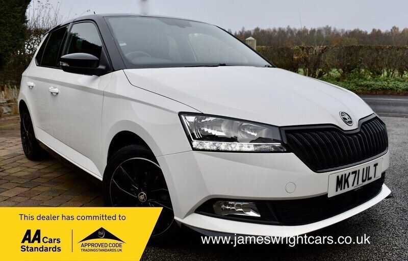 White Used 2021 Skoda Fabia Monte Carlo Hatchback | £7,790 (Fair price) - Image 1/4