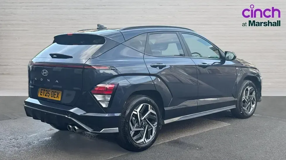 Used Hyundai Kona N Line 138 HP (101 kW) 2025 Blue SUV