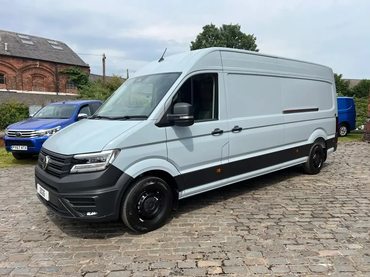 New VW Crafter 140 HP (102 kW) 2026 Grey Van