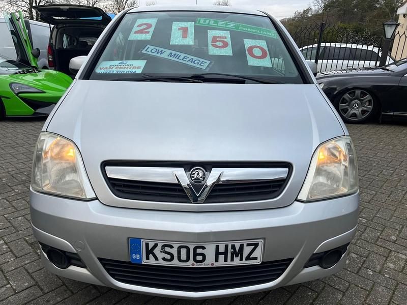 Used Vauxhall Meriva Active 2006 Silver MPV