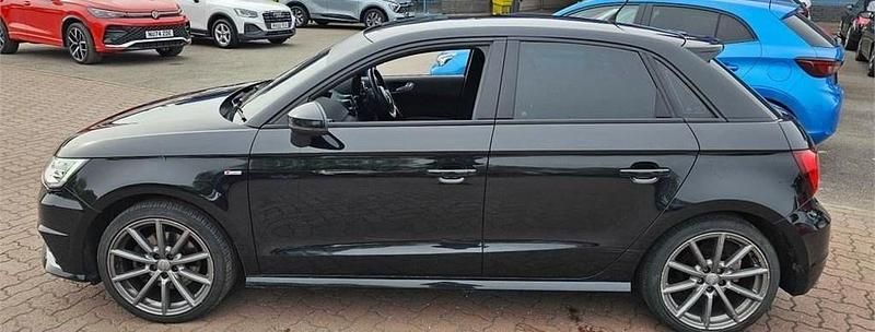 Used Audi A1 S-Line 2018 Brilliant black Hatchback