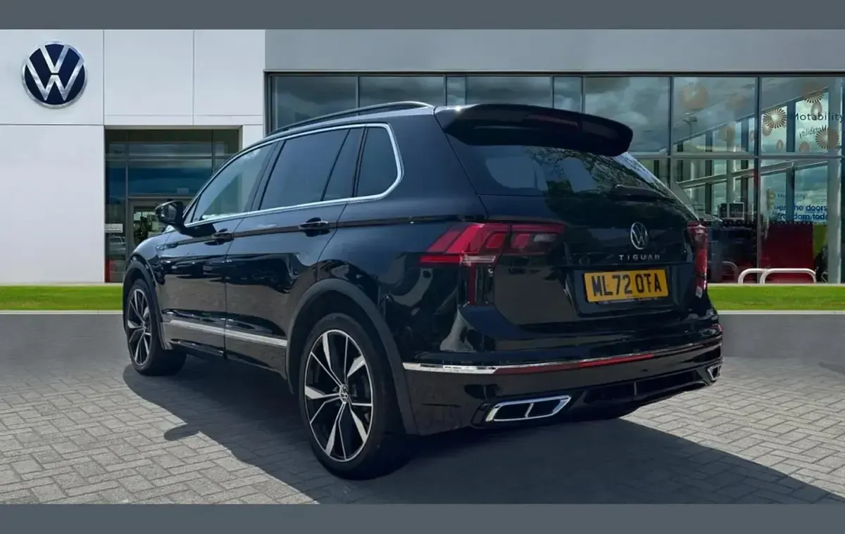 Used VW Tiguan R-line 190 HP (139 kW) 2022 Deep black pearl SUV