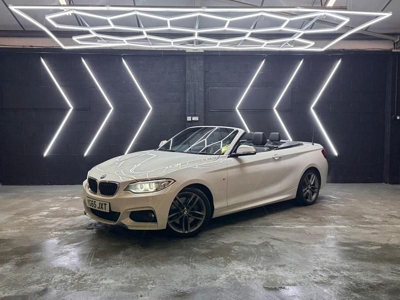 Used BMW 220 M Sport 2015 White Cabriolet