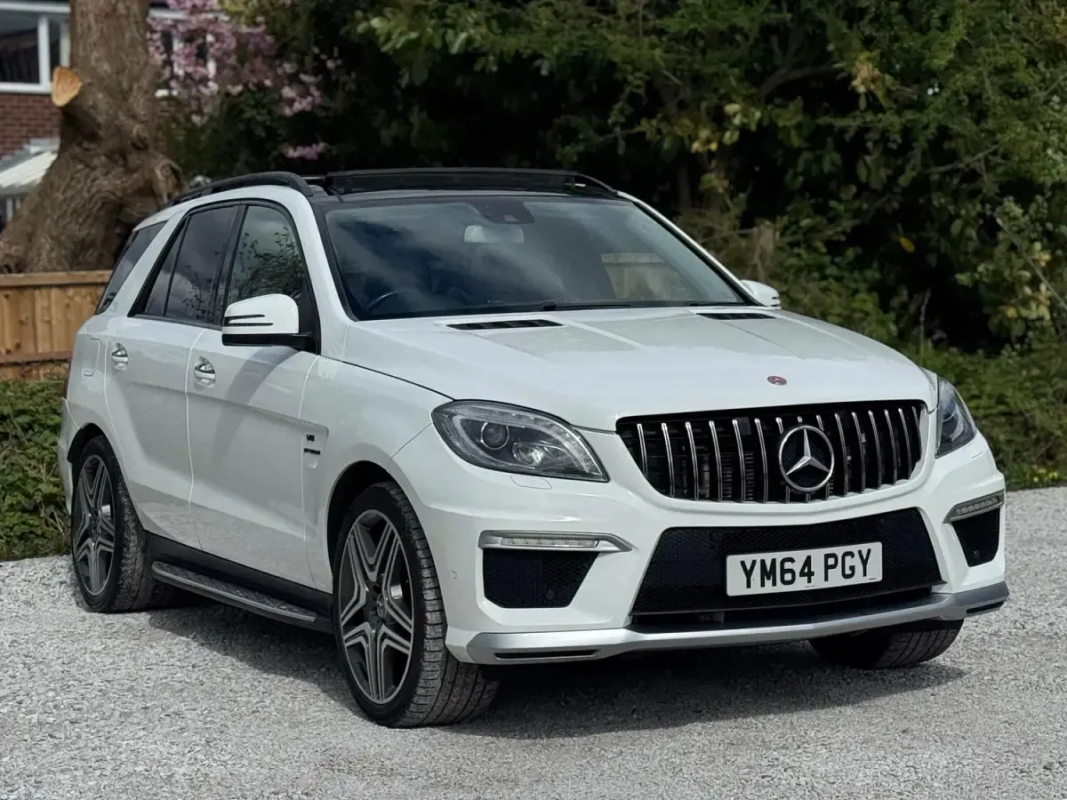 Used Mercedes ML63 AMG AMG 2014 White SUV