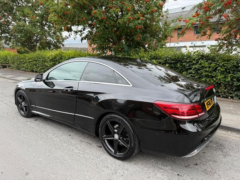 Used Mercedes E220 AMG 170 HP (125 kW) 2014 Black Coupe
