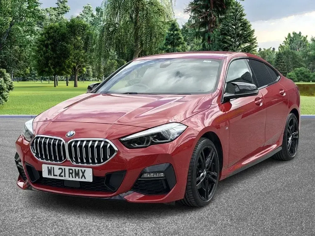 Used BMW 218 M Sport 136 HP (100 kW) 2021 Red Coupe