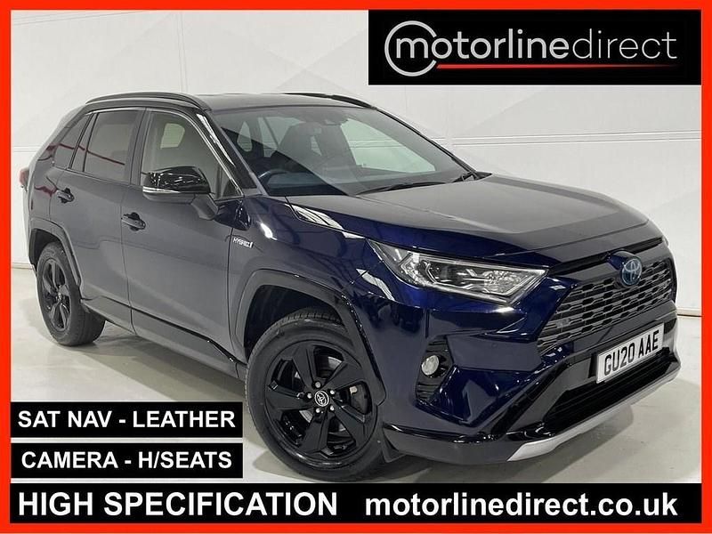 Used Toyota RAV4 222 HP (163 kW) 2020 Blue SUV