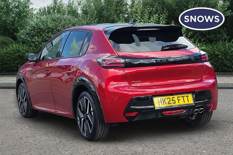 Used Peugeot 208 GT 136 HP (100 kW) 2025 Red Hatchback