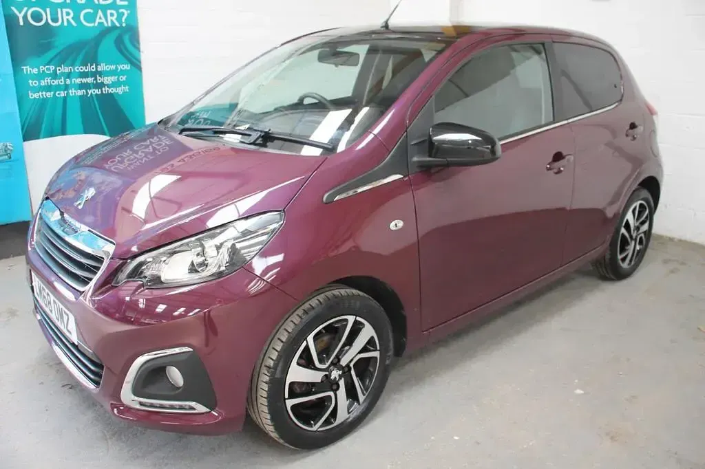 Used Peugeot 108 Allure 2018 Purple Hatchback