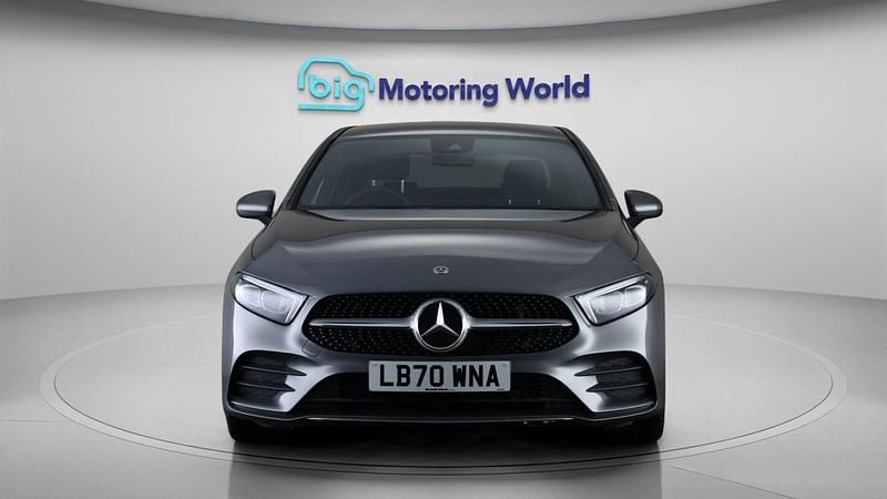 Used Mercedes A200 AMG line 163 HP (119 kW) 2020 Grey Sedan