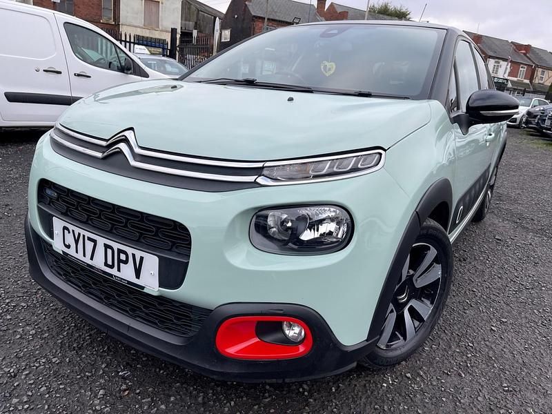 Green Used 2017 Citroën C3 Flair Hatchback | £6,495 (Good price) - Image 1/4