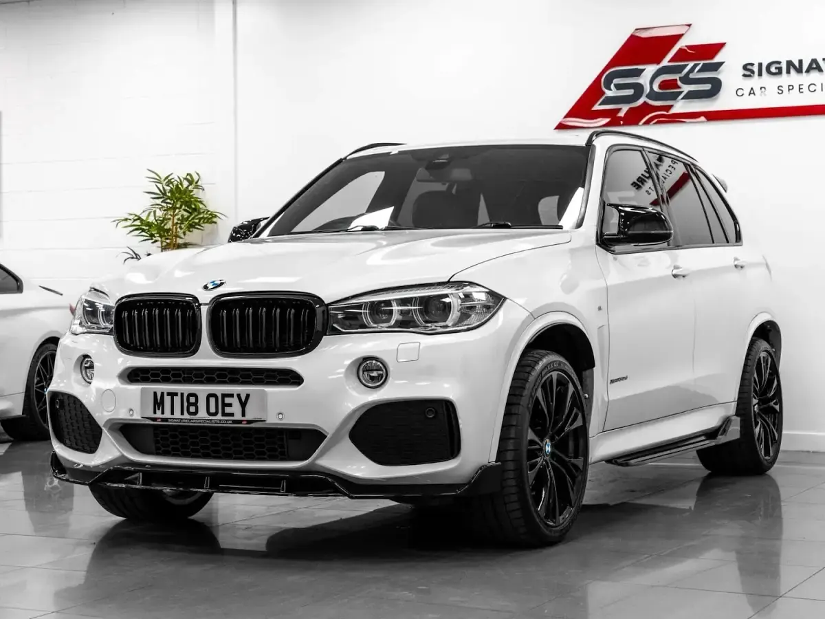 Used BMW X5 M Sport 258 HP (189 kW) 2018 White SUV