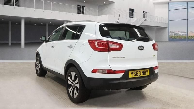 Used Kia Sportage 115 HP (84 kW) 2014 White SUV