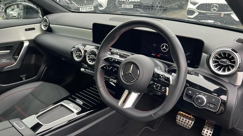 Used Mercedes A200 Executive 163 HP (119 kW) 2025 Cosmos black metallic Hatchback