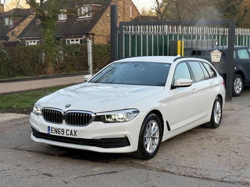 Used BMW 520 2020 White Estate