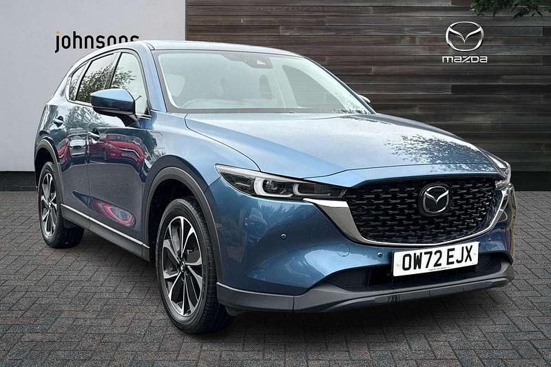 Blue Used 2022 Mazda CX-5 Edition SUV | £19,700 (Fair price) - Image 1/4
