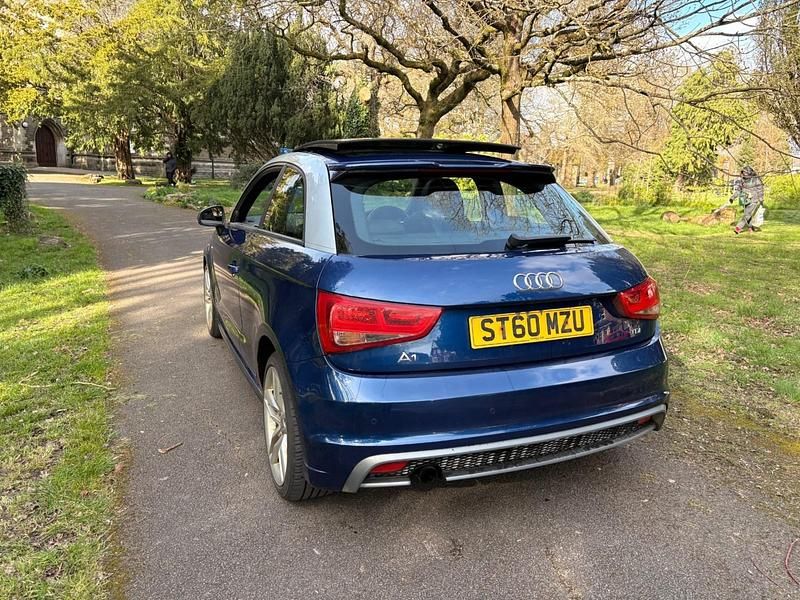 Used Audi A1 S-Line 2011 Blue Hatchback