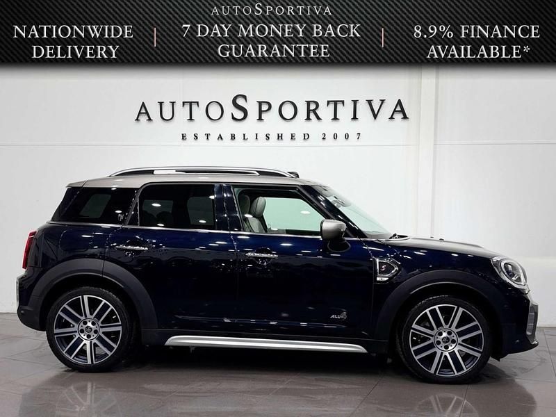 Used Mini Cooper S Countryman Exclusive 2023 Blue and black SUV