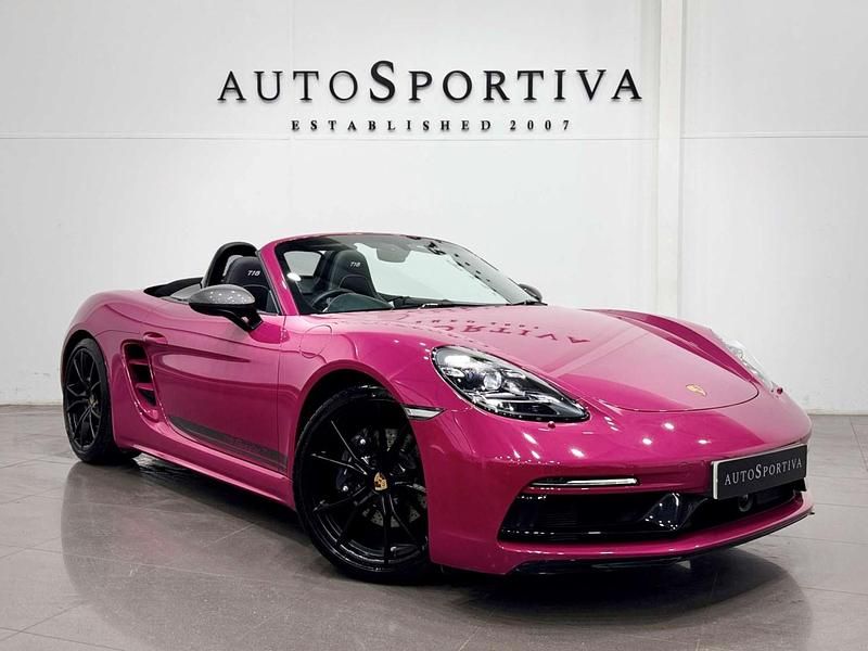 Used Porsche Boxster 2023 Pink Cabriolet