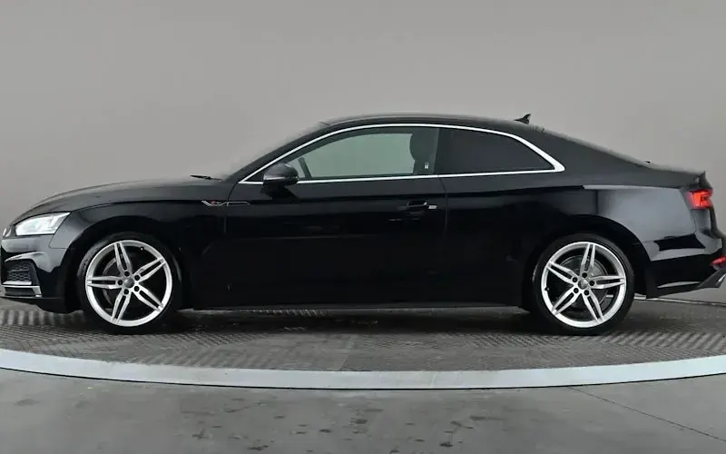 Used Audi A5 S-Line 150 HP (110 kW) 2019 Black Coupe