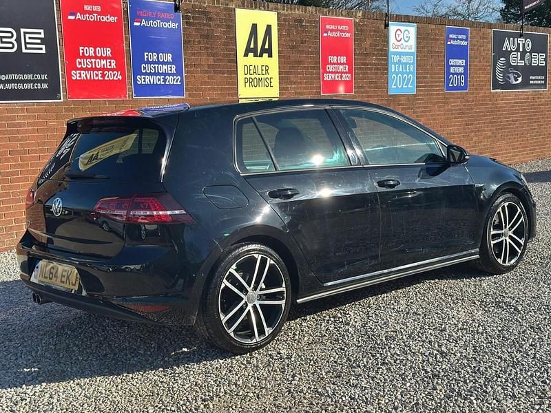 Used VW Golf VII GTD 150 HP (110 kW) 2015 Black Hatchback