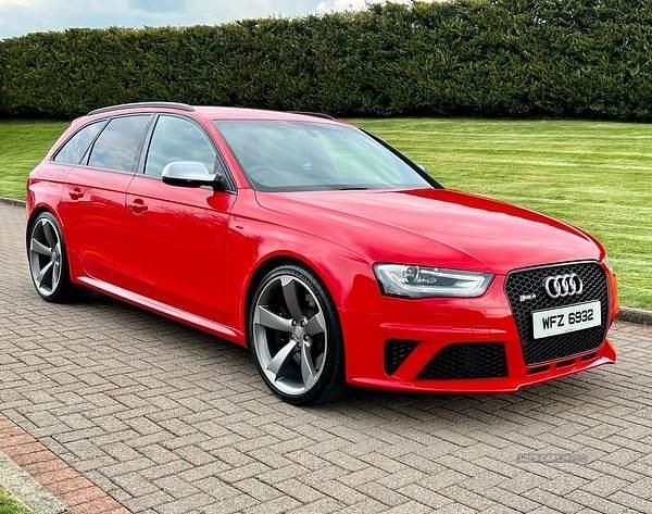 Red Used 2015 Audi RS4 Design Estate | £29,950 (A bit pricey) - Image 1/4