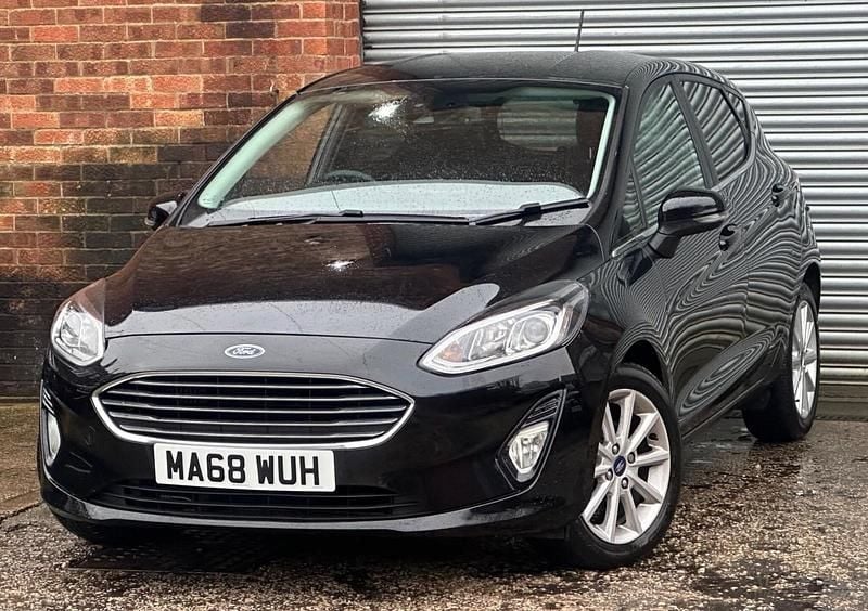 Used Ford Fiesta Titanium 2018 Black Hatchback