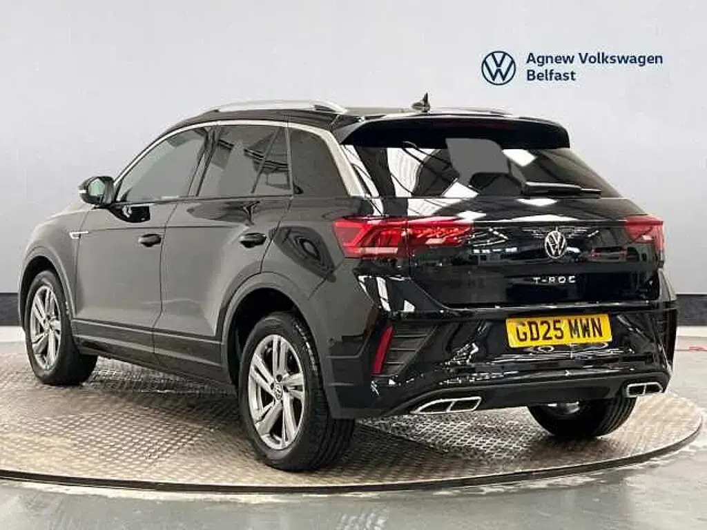 Used VW T-Roc R-line 150 HP (110 kW) 2025 Black SUV
