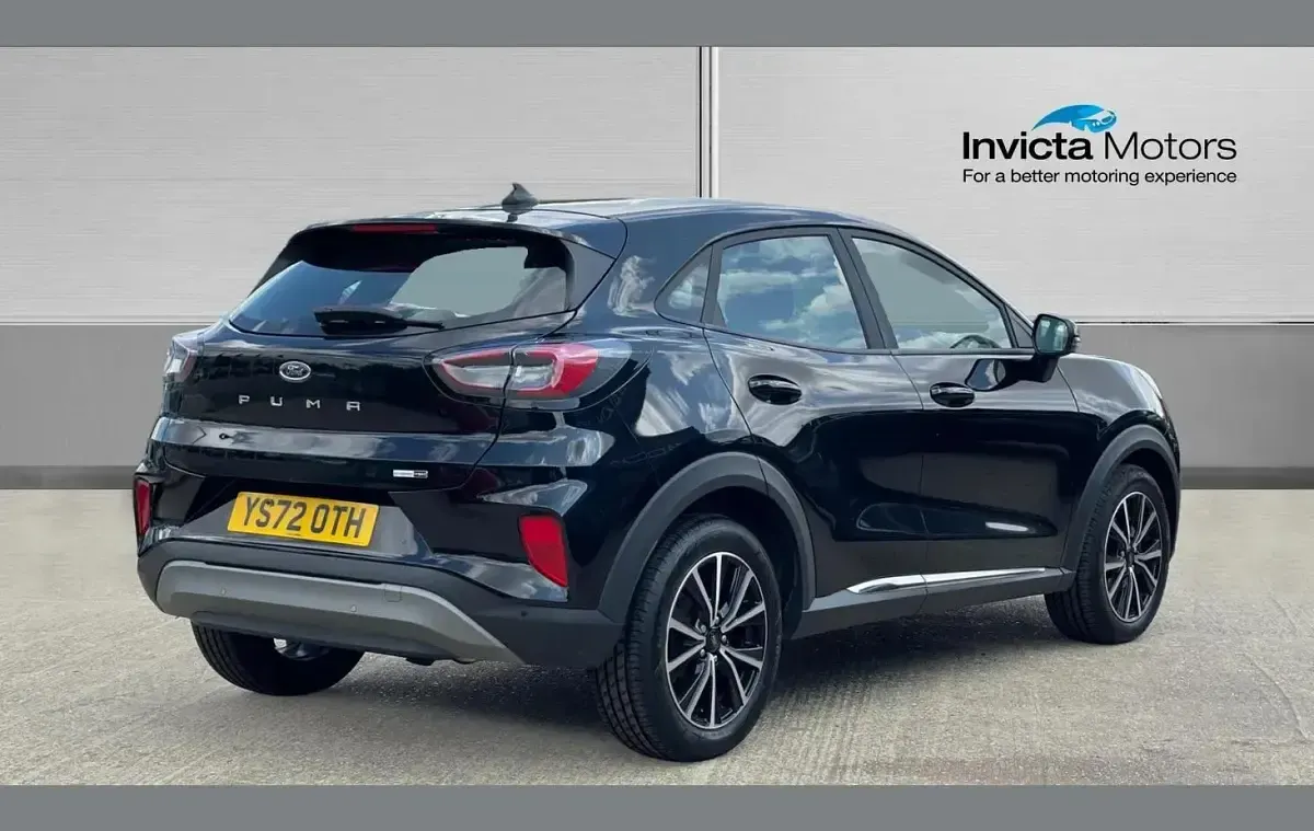 Used Ford Puma Titanium 125 HP (91 kW) 2022 Black SUV