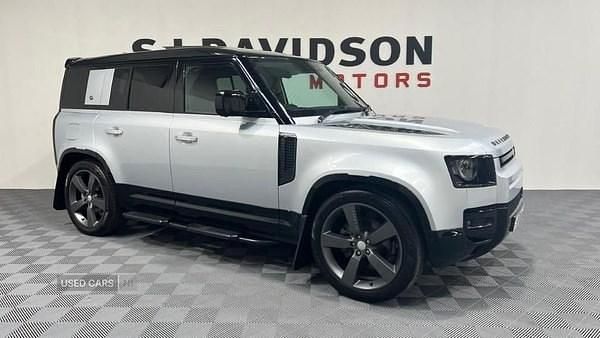 Silver Used 2021 Land Rover Defender First Edition SUV | £48,995 (Fair price) - Image 1/4
