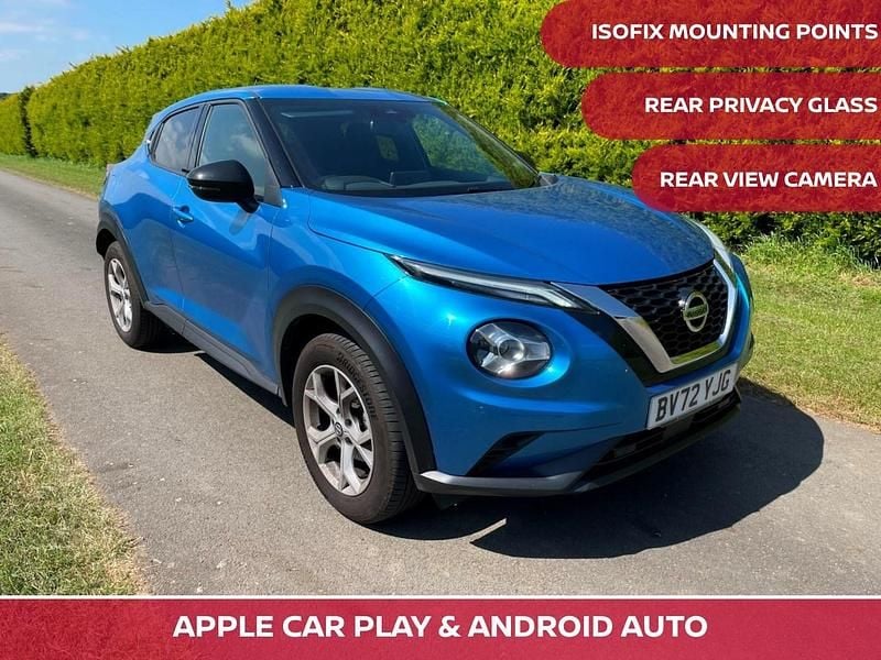 Used Nissan Juke N-Connecta 114 HP (83 kW) 2022 Blue SUV