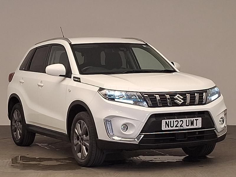 White Used 2022 Suzuki Vitara SZ-T SUV | £16,498 (Fair price) - Image 1/4