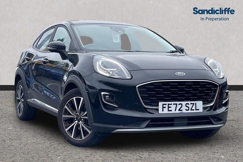 Agate black (premium paint) Used 2022 Ford Puma Gen-E Hatchback | £15,682 (Good price) - Image 1/4