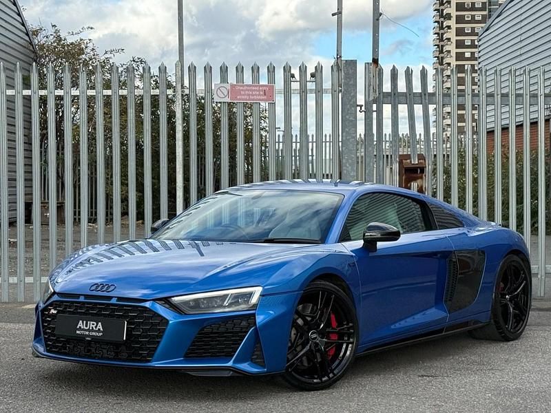 Used Audi R8 Coupé Comfort 570 HP (419 kW) 2019 Blue Coupe