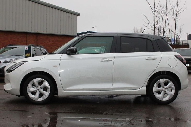 New Suzuki Swift 2025 White Hatchback