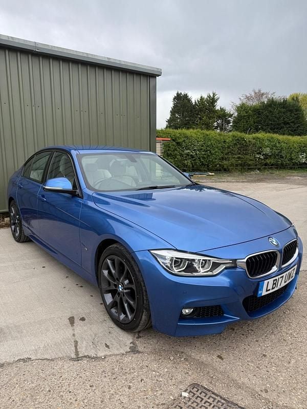 Used BMW 330e M Sport 2017 Blue Sedan