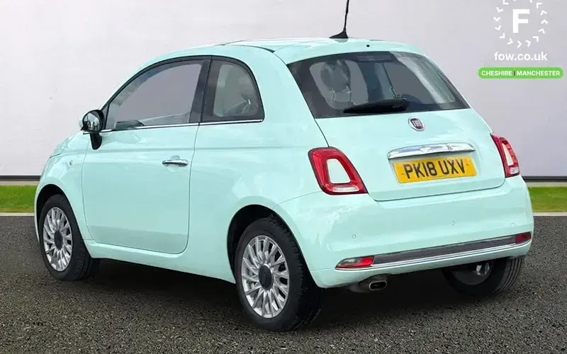 Gebraucht Fiat 500 Lounge 69 PS (50 kW) 2018 Grün Kleinwagen