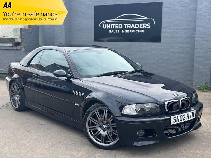 Black Used 2002 BMW M3 Cabriolet M Sport Cabriolet | £11,785 (Super price) - Image 1/2