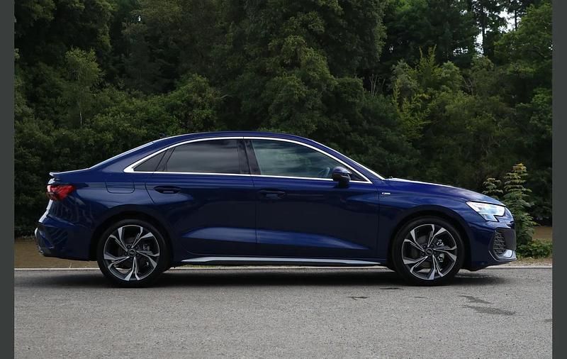 Used Audi A3 S-Line 147 HP (108 kW) 2025 Blue Sedan