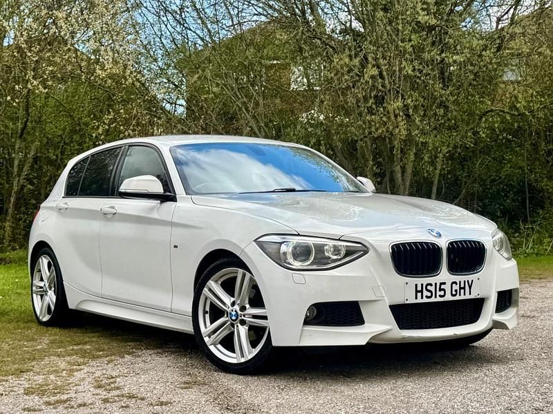 Used BMW 118 M Sport 141 HP (103 kW) 2015 White Hatchback