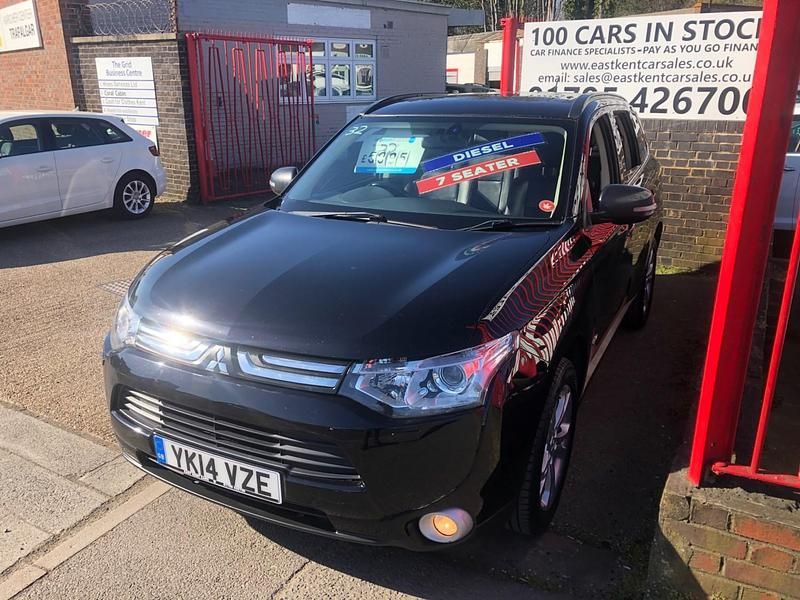 Używany Mitsubishi Outlander 2014 Czarny SUV