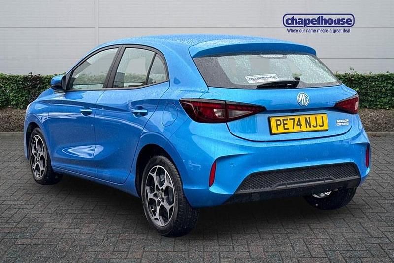 Usado MG MG3 2024 Azul Citadino